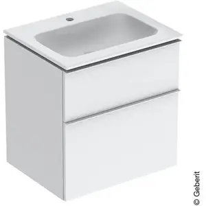 Geberit iCon Vasque avec meuble bas, 2 tiroirs, 502331011, pas cher
