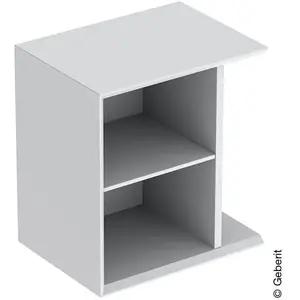 Comparateur de prix : Geberit Elément latéral Icon avec Box à poussières, Suspendu, 37x40x27,3 cm, 502325, Couleur: