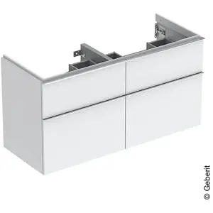Geberit iCon Meuble sous-vasque, 4 tiroirs, 502309012,