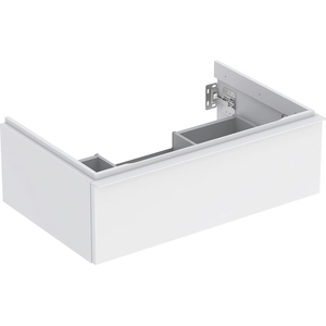 Comparateur de prix : Geberit Icon Armoire Basse pour lavabo, 1 tiroir, 74x24,7x47,6 cm, 502311, Couleur: