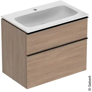 Geberit iCon Vasque avec meuble bas, 2 tiroirs, 502332JH1,