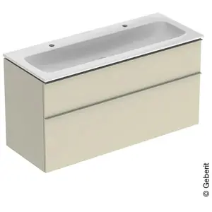 Comparateur de prix : Geberit iCon Vasque avec meuble bas, 2 tiroirs, 502334JL1,