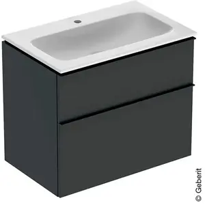Geberit iCon Vasque avec meuble bas, 2 tiroirs, 502336JK1, pas cher