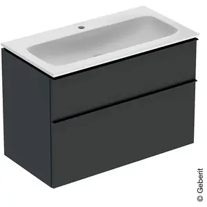 Comparateur de prix : Geberit iCon Vasque avec meuble bas, 2 tiroirs, 502337JK1,