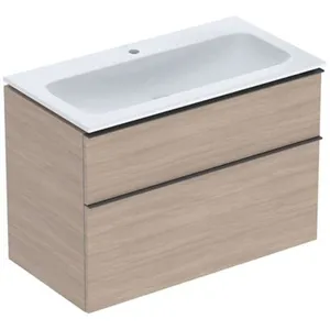Geberit iCon Vasque avec meuble bas, 2 tiroirs, 502337JH1,