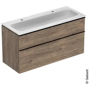 Comparateur de prix : Geberit iCon Vasque avec meuble bas, 2 tiroirs, 502338JR1,