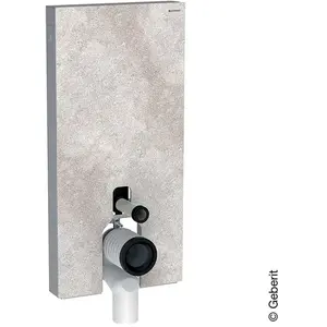Geberit Monolith Module sanitaire H: 101 cm, pour cuvette à poser, 131...
