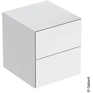 Geberit ONE Meuble latéral, 2 tiroirs, 505077001, pas cher