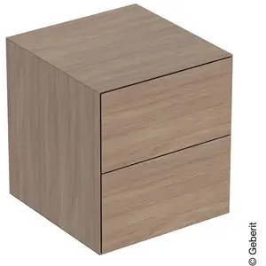 Comparateur de prix : Geberit ONE Meuble latéral, 2 tiroirs, 505077005,