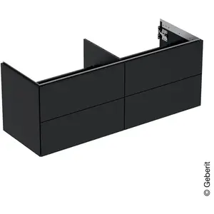 Comparateur de prix : Geberit ONE Meuble sous-vasque, 4 tiroirs, 505266008,