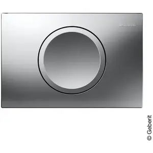 Geberit Delta15 Plaque de déclenchement Round, 115120465, Round pas cher