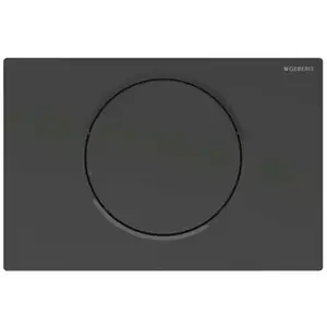 Sigma10 - Plaque de déclenchement, noir mat 115.758.16.5 - GeberitVendu paramazon