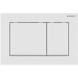 Geberit Omega20 Plaque de déclenchement Square, 115080111, Square pas cher