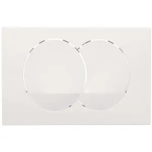 Comparateur de prix : Delta - Plaque de déclenchement, blanc 115.100.11.5 - Geberit