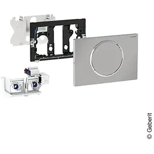 Geberit Sigma10 Plaque de déclenchement pour barre d'appui rabattable Round, 115867SN6, RoundVendu paramazon