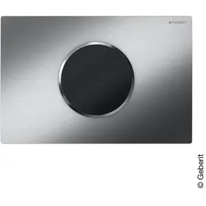 Geberit Sigma10 Plaque de déclenchement Round, 115908SN6, RoundVendu paramazon
