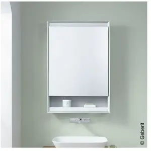 Comparateur de prix : Geberit ONE Armoire de toilette, 1 porte, 505830002,