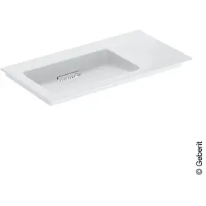 Geberit ONE Vasque à encastrer par-dessus, 505008001,Vendu parkaufland