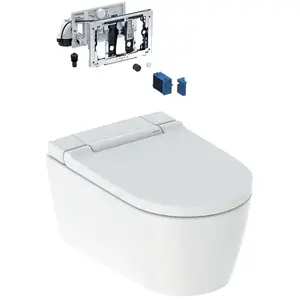 Comparateur de prix : Geberit Aquaclean Sela Douche Wc met afdekking 37,5x56,5x39 cm Wit/Ker...