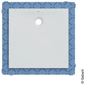 Geberit Olona Receveur de douche rectangulaire, 550902001,