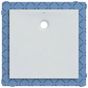 Geberit Olona Receveur de douche rectangulaire, 550903001,