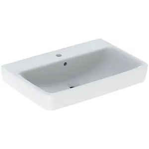 Geberit Renova Plan, lavabo à poser, 70x48 cm, 1 trou pour pas cher