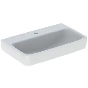 Renova Compact lavabo, 650x370mm, avec trou pour robinet, - Geberit pas cher