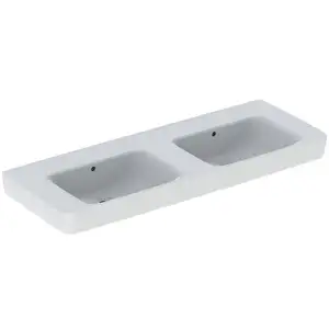 Geberit Renova Plan New Vasque double, 501712008,