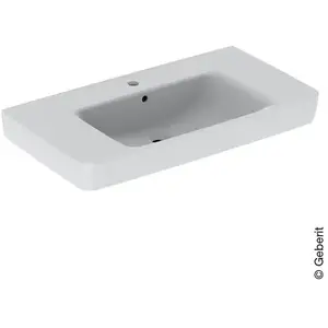 Geberit Renova Plan, lavabo avec tablette, 90x48 cm, 1 trou pourVendu paramazon
