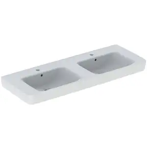 Comparateur de prix : Geberit Renova Plan New Vasque double, 501710001,