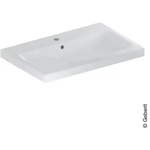 Geberit iCon Light lavabo à poser, 75 cm x 48 cm, avec trou pourVendu paramazon