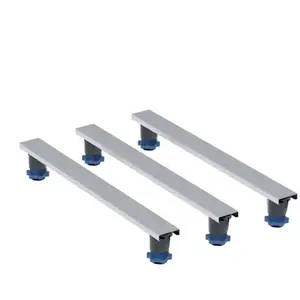 Geberit Universal Jeu de pieds et de traverses pour receveurs de douche en résine de pierre, 554958002, pas cher