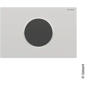 Geberit Sigma10 Plaque de déclenchement Round, 115907JQ6, RoundVendu paramazon