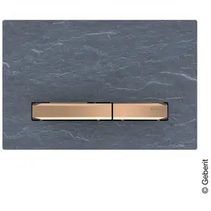 Geberit Sigma50 Plaque de déclenchement Square, 115670JM2, SquareVendu paramazon