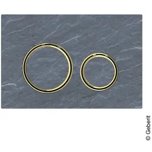 Geberit Sigma50 Plaque de déclenchement Round, 115652JM1, Round pas cher