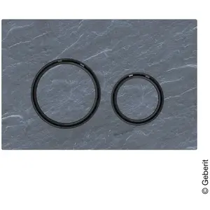 Geberit Sigma50 Plaque de déclenchement Round, 115651JM1, RoundVendu paramazon