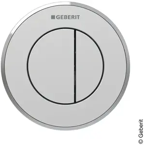 Geberit Typ 10 Commande à distance Round, 116055JQ1, Round pas cher