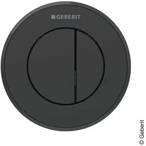 Geberit Typ 10 Commande à distance Round, 116055161, Round pas cher