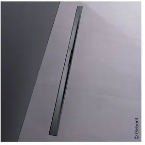 Comparateur de prix : Geberit CleanLine Caniveau de douche 30-130 cm, chrome noir brossé 154...