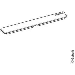 Geberit Couvercle pour caniveau de douche CleanLine 50, 245637KS1,