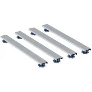 Geberit Universal Jeu de pieds et de traverses pour receveurs de douche en résine de pierre, à partir de 140 cm, 554959001, pas cher