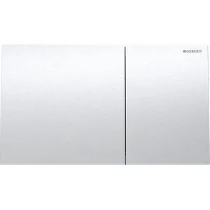 Geberit Sigma70 Plaque de commande pour WC (acier inoxydable brossé)Vendu paramazon