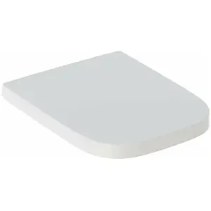 Geberit - Selnova Square - Abattant wc, duroplast, blanc 501.555.01.1 pas cher