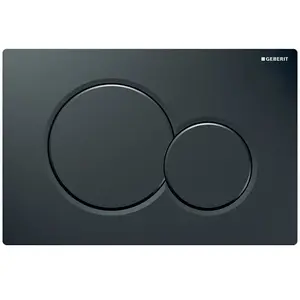 Comparateur de prix : Sigma01 - Plaque de déclenchement SIgma01, noir 115.770.DW.5 - Geberit
