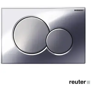 Plaque de commande WC GEBERIT Sigma20 double touche