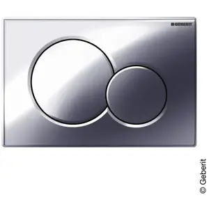 Comparateur de prix : Plaque de commande Sigma01GEBERIT Chromé brillant - 115.770.21.5 TU