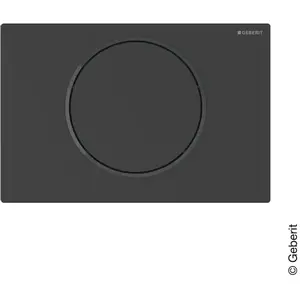 Geberit Sigma10 Plaque de déclenchement pour barre d'appui rabattable Round, 115869166, RoundVendu paramazon