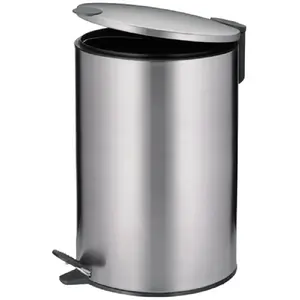 Comparateur de prix : KELA Poubelle de salle de bain Mats - 12 L - 38 cm - Inox - Mat