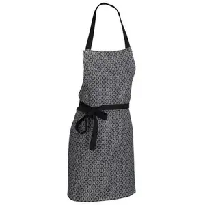 Comparateur de prix : KELA Tablier gianna carreaux - 80 x 67 cm - Noir