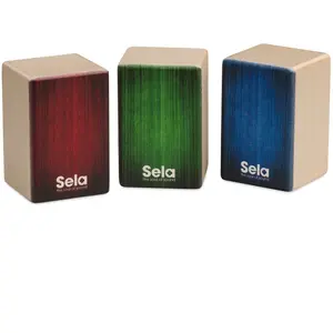 Sela SE 108 Mini Cajon set shaker (lot de 3) pas cher